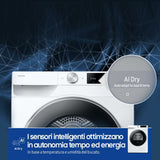 Condensation dryer Samsung DV90DG6845LKU3 9 kg-3