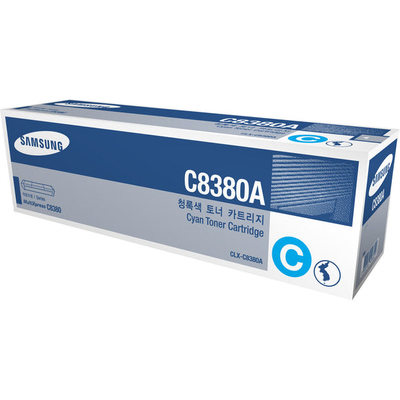 Original Toner Samsung CLX-C8380A Cyan-0