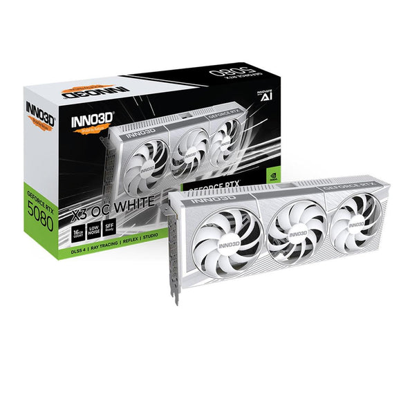 Inno3D RTX5080 X3 OC White 16GB GDDR7 HDMI 3xDP-0