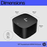 HP Docking Station Thunderbolt 280W G4 with Combo Cable
