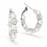 Ladies' Earrings Swarovski 5709256 Silver-3