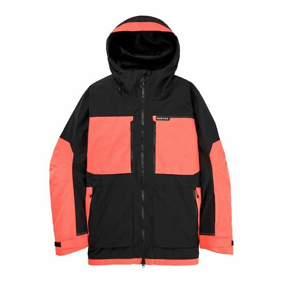 Ski Jacket Burton Frostner Black Orange Men-0