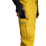 Ski Trousers Burton Cargo Regular Yellow Men-4
