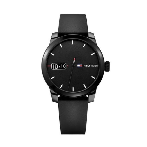 Men's Watch Tommy Hilfiger 1791382 Black (Ø 41 mm)-0