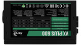 Aerocool Power Supply VX PLUS 600W 20+4-Pin ATX Black