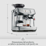 Superautomatic Coffee Maker Sage SES881BST4FEU1 Black Steel 1700 W 2 L 340 g 480 ml-1