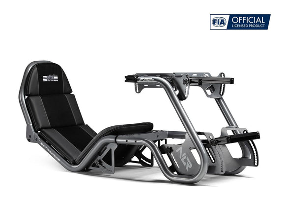 Next Level Racing | Steel | Racing Simulator Cockpit | F-GT Pro Formula and GT Grey Edition | Grey-0