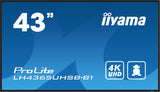 iiyama LH4365UHSB-B1 42.5\" 4K LED Kiosk Android 11 24/7