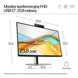 HP Monitor 23.8" FHD USB-C 5 Pro Series Conference W129050517