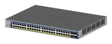 Netgear GS752TXP Managed PoE Switch 10G L2/L3/L4 Black