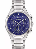 Bulova Watch 96A302 Gent Quartz 38mm Sapphire 3 ATM Chronograph Official Box