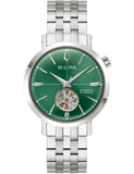 Bulova Watch 96A319 Gent Quartz 3 ATM Mineral Glass Official Box