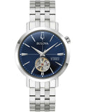 Bulova Watch 96A320 Gent Quartz 3 ATM Mineral Glass 46 mm