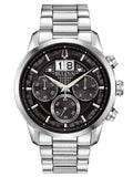 Bulova Watch 96B319 Gent Quartz 3 ATM Mineral Glass 44 mm
