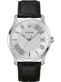 Bulova Watch 96B388 Gent Quartz 3 ATM Mineral Glass Date Official Box