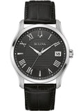 Bulova Watch 96B390 Gent Quartz 3 ATM Mineral Glass Official Box Date