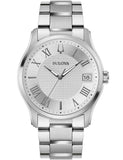 Bulova Watch 96B391 Gent Quartz 38mm 3 ATM Mineral Glass