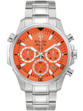 Bulova Watch 96B395 Gent Quartz 10 ATM Mineral Glass Official Box