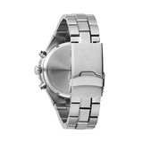 Bulova Watch 96B409 Gent Quartz 10 ATM Mineral Glass Chronograph Official Box