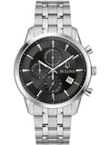 Bulova Watch 96B412 Gent Quartz 3 ATM Mineral Glass Official Box
