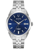 Bulova Watch 96B425 Gent 3 ATM Mineral Glass 41 Mm Official Box