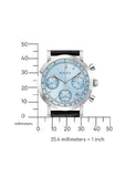 Bulova Watch 96B456 Gent Quartz 3 ATM Sapphire Chronograph 46 mm Official Box