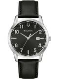 Bulova Watch 96B473 Gent Quartz 3 ATM Mineral Glass Official Box