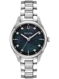 Bulova Watch 96P198 Quartz Analog 3 ATM Sapphire Glass Official Box