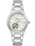 Bulova Watch 96P247 Quartz 3 ATM Mineral Glass Official Box