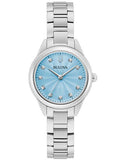Bulova Watch 96P250 Quartz 3 ATM Sapphire Glass Official Box