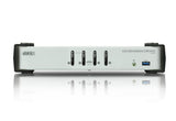 ATEN CS1914-AT-G KVM Switch Black Gray