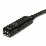 USB Cable Startech USB3AAEXT10M         USB A Black-1