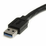 USB Cable Startech USB3AAEXT10M         USB A Black-2