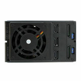 Rack Startech HSB3SATSASBA Black 3,5" Portable-2