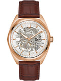 Bulova Watch 97A175 Gent Quartz 3 ATM Mineral Glass Official Box