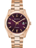 Bulova Watch 97B234 Gent Quartz 38mm Sapphire 3 ATM Official Box Date