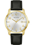 Bulova Watch 97B238 Gent Quartz 3 ATM Mineral Glass Official Box