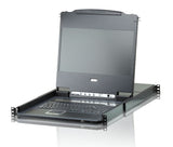 Aten CL6708MW Rack Console 43.9 cm (17.3") Black 1U