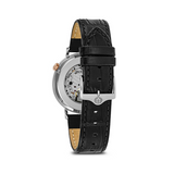 Bulova Watch 98A187 Gent 41mm Stainless Steel Leather Strap 3 ATM Mineral Glass