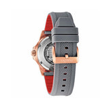 Bulova Watch 98A228 Gent Stainless Steel Silicone 20 ATM Mineral Glass