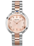 Bulova Watch 98P174 Quartz 3 ATM Sapphire Glass