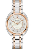 Bulova Watch 98P219 Quartz 3 ATM Chronograph Mineral Glass 46 mm Official Box
