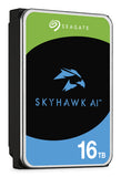 Seagate SkyHawk AI Hard Drive 16 TB, 7200 RPM, 512 MB Cache, 3.5-inch SATA III