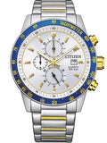 Citizen Men's Watch AN3686-53A Quartz 5 ATM Chronograph Mineral Glass Boxed