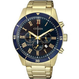 Citizen Watch AN8169-58L Quartz 5 ATM Mineral Glass Chronograph
