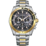 Citizen Watch AN8204-59H Quartz Chronograph 10 ATM Mineral Glass