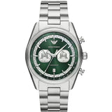 Emporio Armani Watch AR11637 Quartz 5 ATM Stainless Steel Bracelet Chronograph