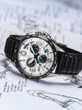 AVI-8 Watch AV-4077-01 Gent Quartz 5 ATM Mineral Glass 46 mm Official Box