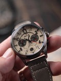 AVI-8 Watch AV-4089-06 Gent Quartz 5 ATM Mineral 46 mm