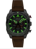 AVI-8 Watch AV-4100-01 Gent Quartz 5 ATM Mineral Glass 46 mm